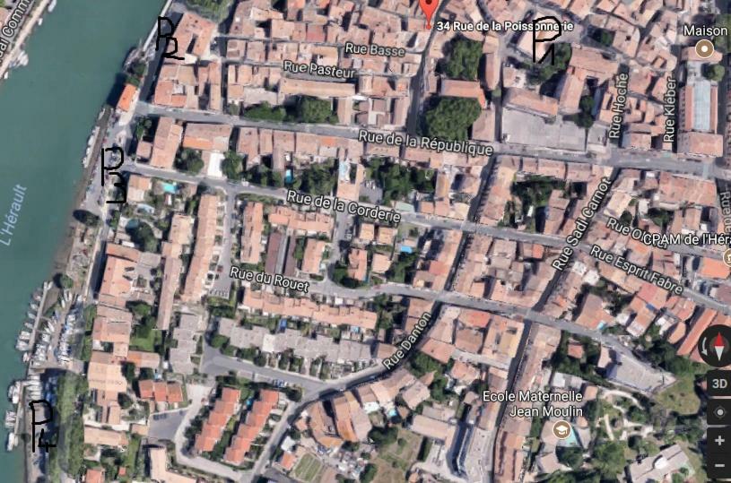Les Lavandes Apartman Agde Kültér fotó